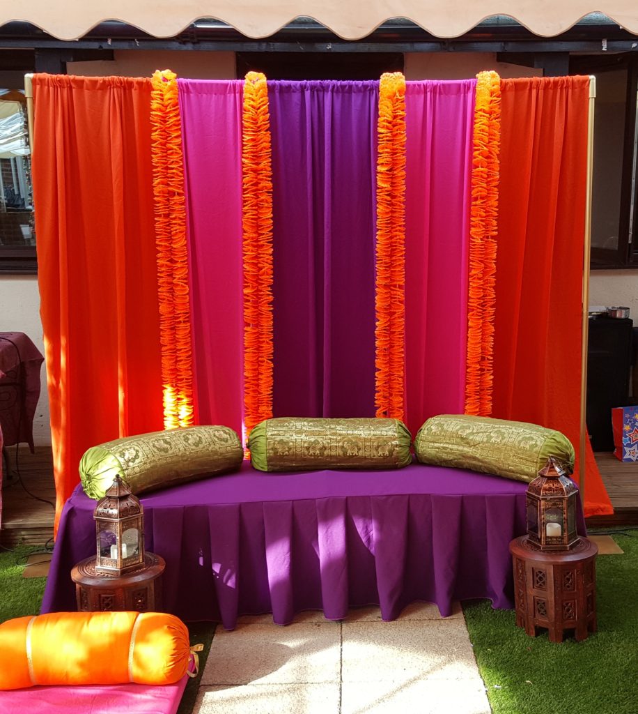 Indian backdrop decorations